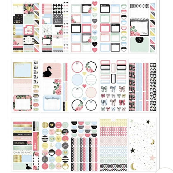 The Happy Planner Simply Lovely Value Pack Stickers - Picture 3 of 4